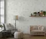 Subtle Botanical Motif Wallpaper 4