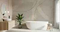Subtle Abstract Flow Wall Mural
