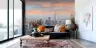 Iconic New York City Skyline Sunset Wall Mural 3