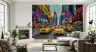 Iconic Times Square Yellow Cab Billboards Wallpaper 3