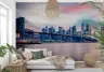 Brooklyn Bridge Manhattan Skyline Wall Mural 2