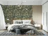 Chinoiserie Peacock and Floral Green Wallpaper 4