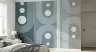 Modern Geometric Arches and Circles Wall Mural 2