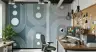 Modern Geometric Arches and Circles Wall Mural 4