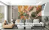 Abstract Tropical Foliage Wall Mural 3