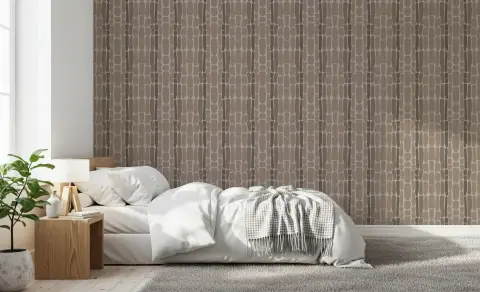 Earthy Tones Abstract Organic Pebble Wallpaper