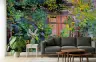 Rustic Overgrown Doorway Wall Mural 1