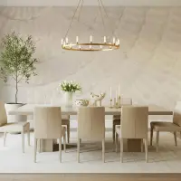 Subtle Beige Organic Texture Wall Mural