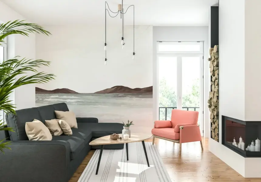 Painted Shores Wall Mural