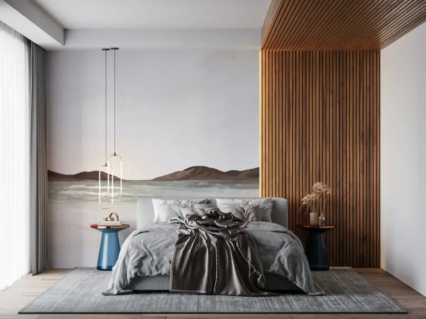 Painted Shores Wall Mural