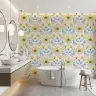 Vintage Floral Medley Pattern Wallpaper 2