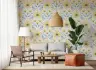 Vintage Floral Medley Pattern Wallpaper 5