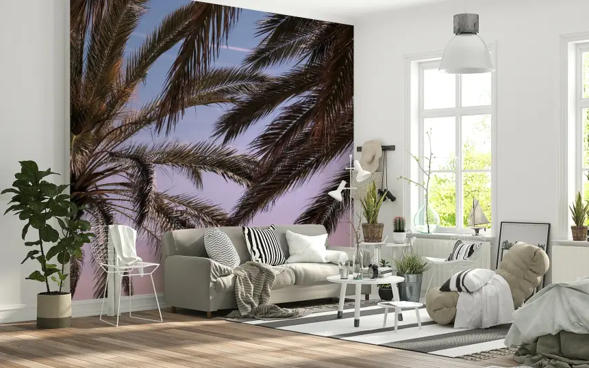 Palm Sky Serenity Wall Mural -2262139