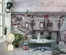 Paris Rooftops Cityscape Wall Mural 2