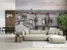 Paris Rooftops Cityscape Wall Mural 3