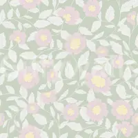 Pastel Blossom Vine Wallpaper