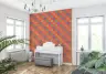 Vibrant Geometric Eye Pattern Wall Mural 2