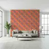 Vibrant Geometric Eye Pattern Wall Mural 1