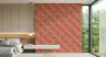 Vibrant Geometric Eye Pattern Wall Mural 3