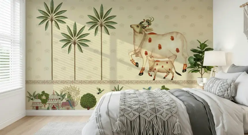 Pichwai Parampara Wall Mural