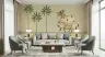 Divine Pichwai Cow and Palm Tree Wall Mural 5
