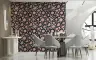 Modern Pink Agate Slice Pattern Wall Mural 5