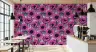 Bold Magenta Anemone Botanical Wallpaper 4
