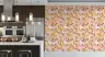 Whimsical Pink Vegetable & Fruit Pattern Wallpaper 5