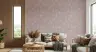 Soft Pink Scattered Floral Wallpaper 4