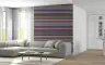 Vibrant Horizontal Stripe Wall Mural 5