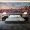 Porto Riverside Cityscape Sunset Wall Mural 1