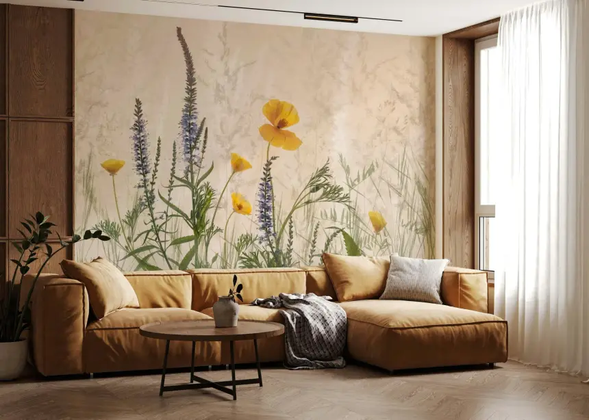 Prairie Bloom Wall Mural -2091525