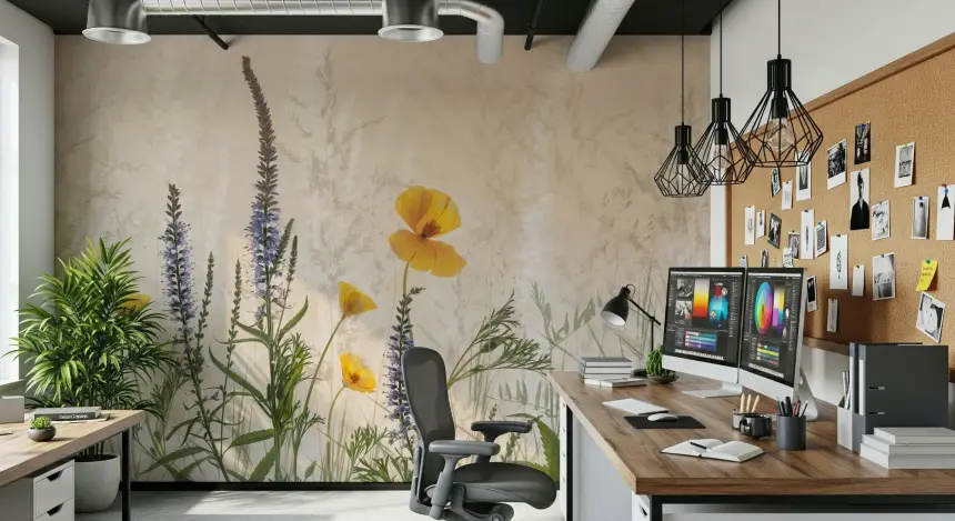 Prairie Bloom Wall Mural -2091525