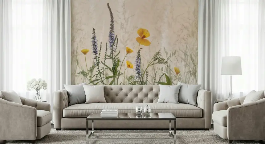 Prairie Bloom Wall Mural -2091525