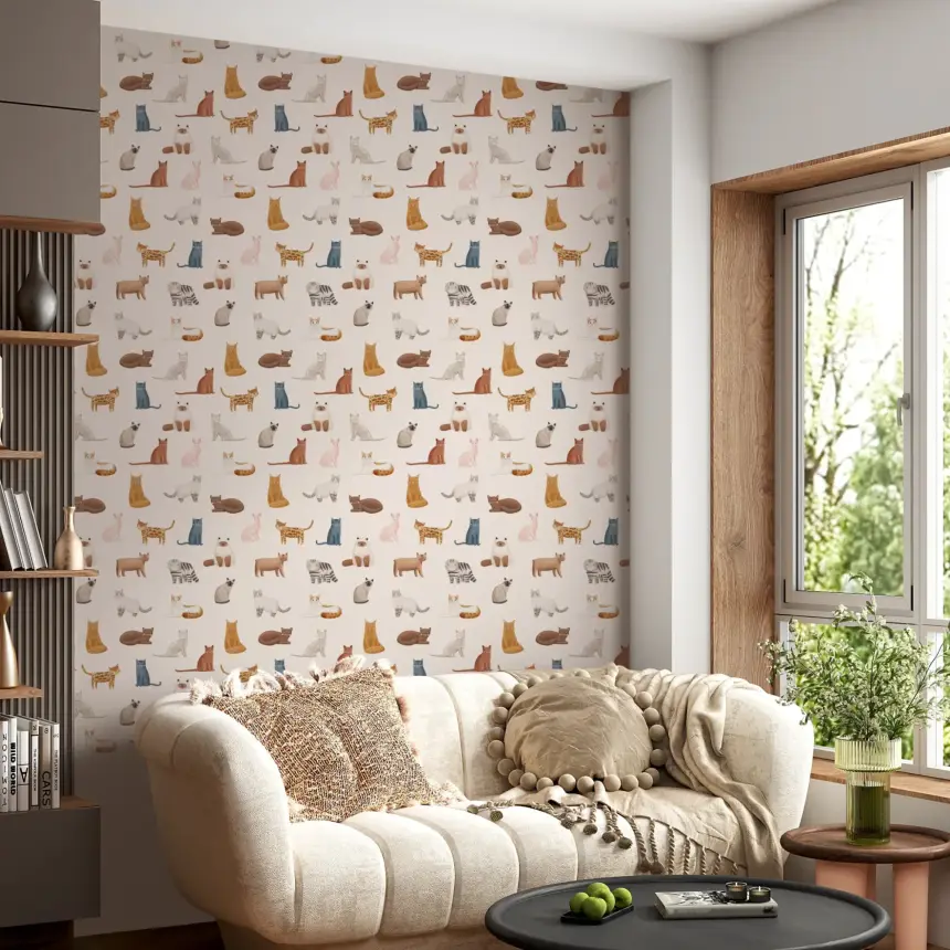 Purrfectly Cats Wallpaper