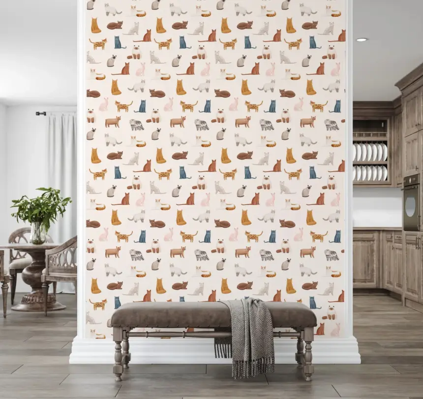 Purrfectly Cats Wallpaper