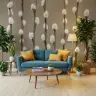 Soft Pussy Willow Branch Wall Mural 3