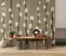 Soft Pussy Willow Branch Wall Mural 5