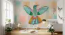 Vibrant Hummingbird Design Children's Wall Mural 2