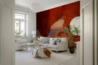 Majestic Red Rock Arch Scenic Wall Mural
