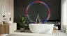 Vibrant London Eye Night Cityscape Wall Mural 2