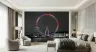 Vibrant London Eye Night Cityscape Wall Mural 5