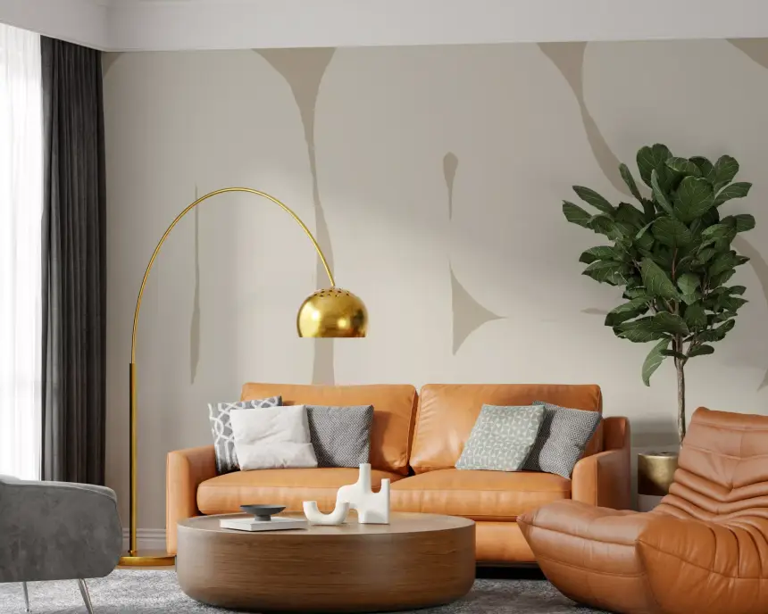 Smooth Flow Wall Mural Summary