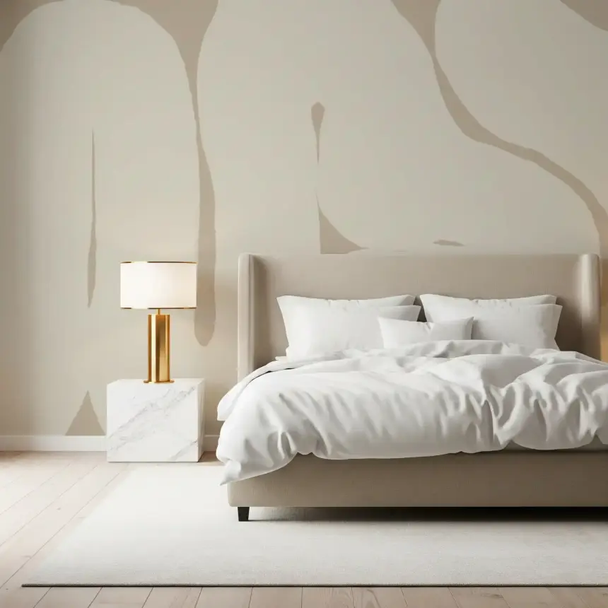 Smooth Flow Wall Mural Summary