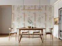 Elegant Art Deco Geometric Pattern Wallpaper