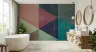 Vintage Geometric Triangle Wall Mural 5