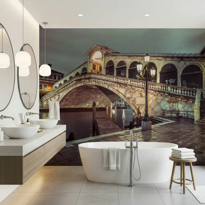 Rialto Bridge Wall Mural