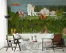 Regal Indian Palace Lake and Sacred Forest Ramayana Mural 4
