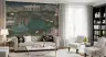 Mughal Inspired Palace and Wildlife Wall Mural 3