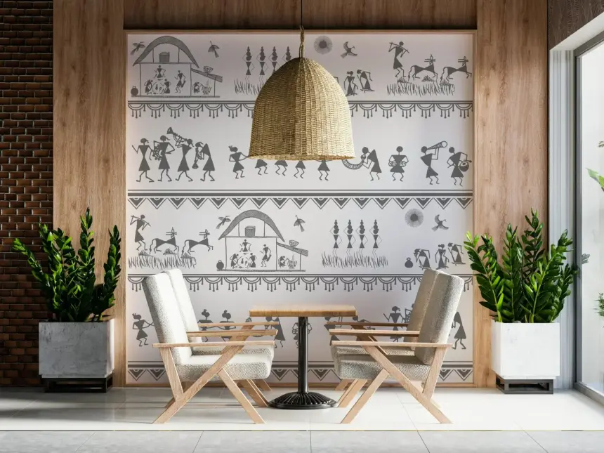 Rural Rhythm Wall Mural